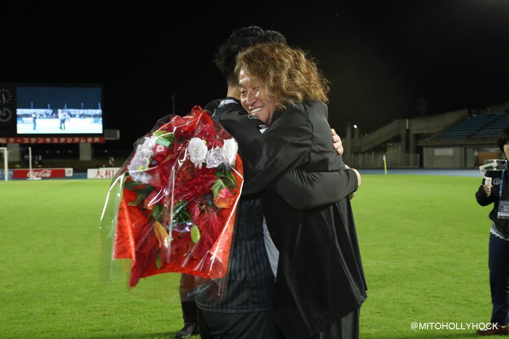 GK本間幸司選手引退セレモニー