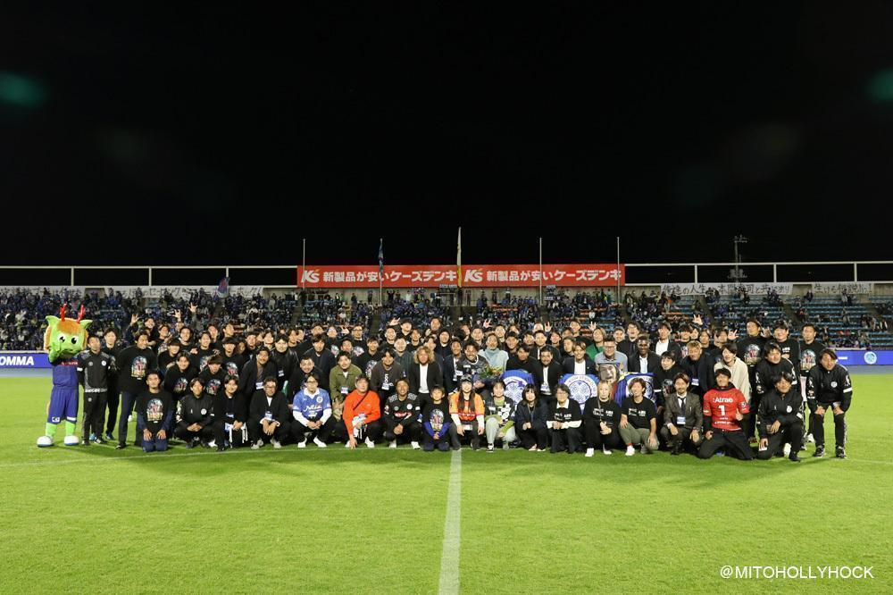 GK本間幸司選手引退セレモニー