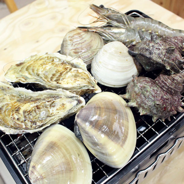 浜焼き 漁師小屋