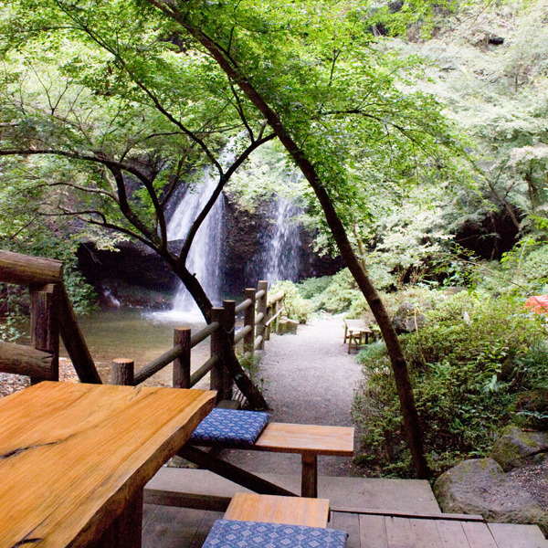 月待の滝 もみじ苑