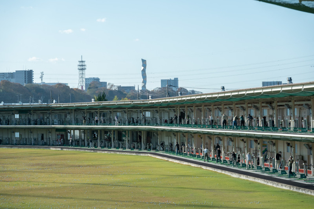 打席数は160!!大スケールの練習場