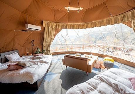 贅沢なアウトドア体験を！グランピング・キャンプ特集